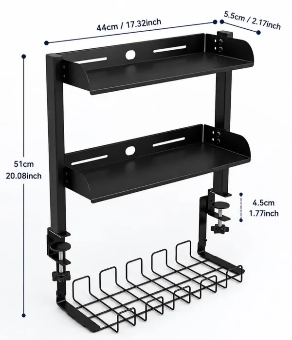 Metal_Home_Office_Black_Desk_Shelf