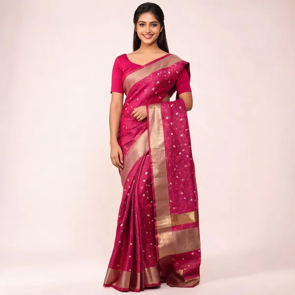Rhfashions_Woven_Mangalagiri_Silk_Blend_Saree_(Pink)