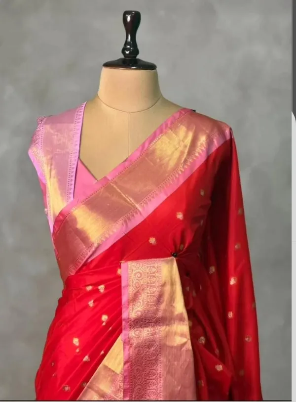 Rhfashions_Woven_Banarasi_Pure_Silk_Saree_(Red)