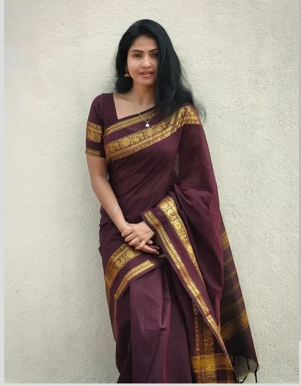 Fashion_Woven_Kanjeevaram_Silk_Blend_Saree_(Maroon)