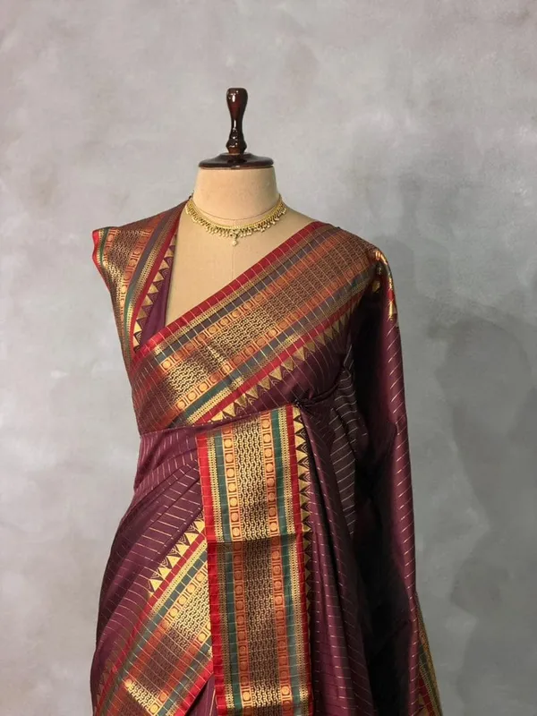 Srh_Fashions_Woven_Kanjeevaram_Silk_Saree_(Brown)