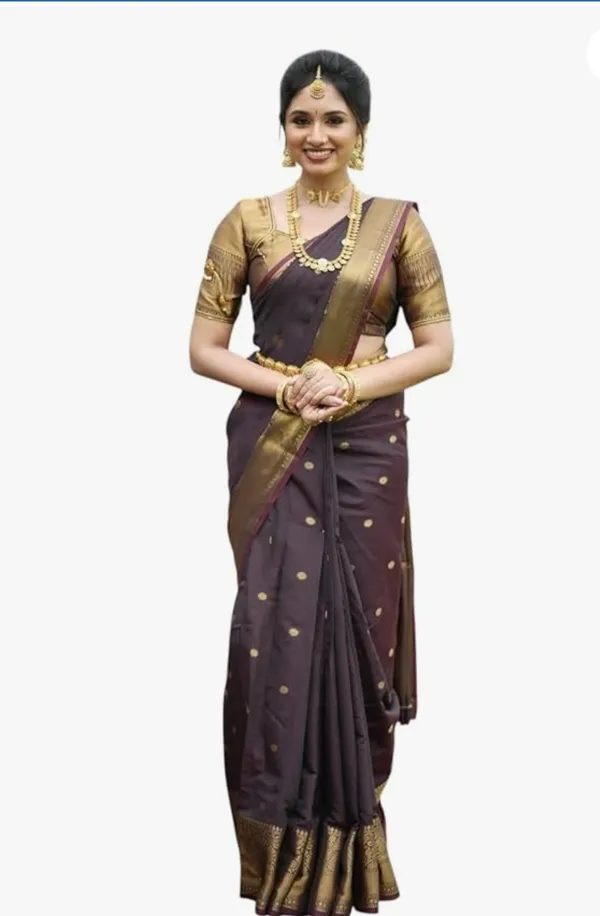 Fashion_Striped,_Woven_Banarasi_Silk_Blend_Saree_(Brown)