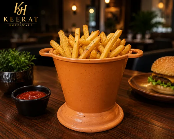 Premium_Melamine_Fries_Serving_Bucket_with_1_Free_Black_Dip_Bowl_|_Break_Resistant_|_Food_Grade_|_Dishwasher_Safe_|_Ideal_for_French_Fries,_Onion_Rings,_Chicken_Popcorn_&_Snacks