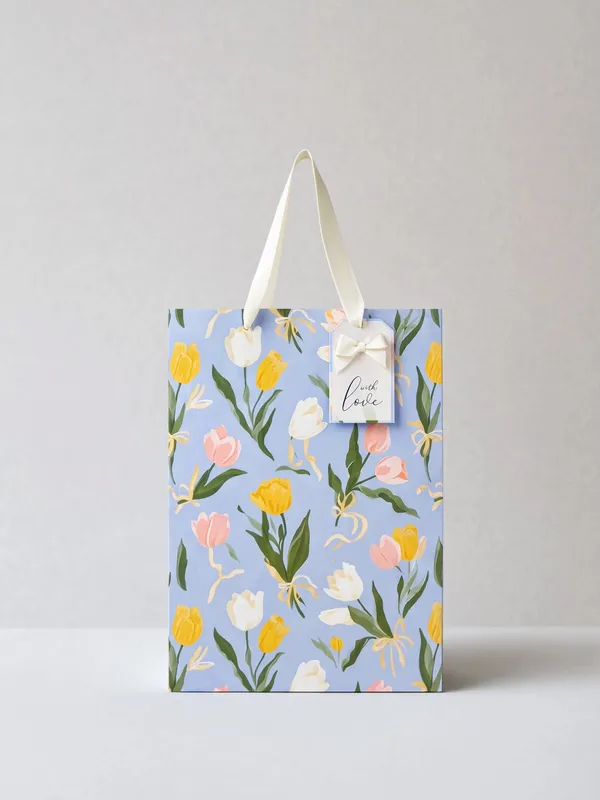 Painted_Tulips_Medium_Gift_bag_Set_of_10