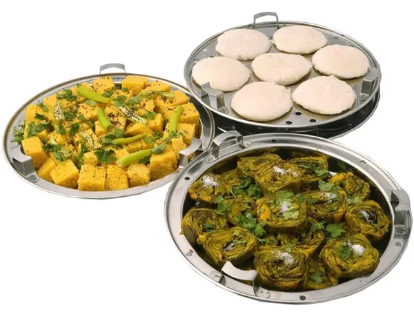 Houzifyy_Stainless_Steel_Multi_Kadai_With_Multi-Purpose_Cooking_Pot_With_Lid_And_Multiple_Plates_|_Stakeable_Steamer_Set