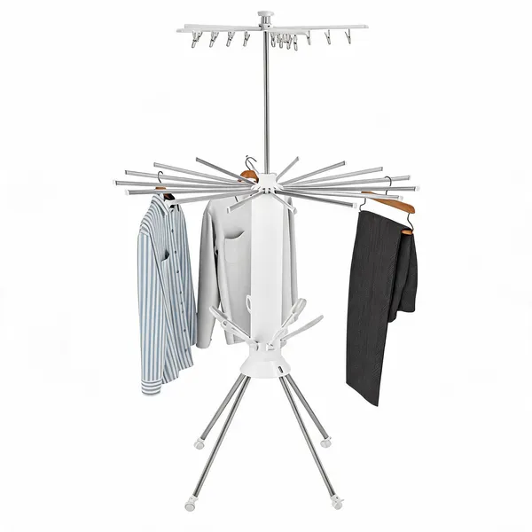 Houzifyy_Octopus_Foldable_Rotating_Clothes_Drying_Rack_|_360_Degree__Multi-Layer_Laundry_Stand_With_Lockable_Wheels_&_Strong_Load_Capacity_|_Space_Saving_Indoor_&_Outdoor_Clothes_Hanger_For_Home_Balcony