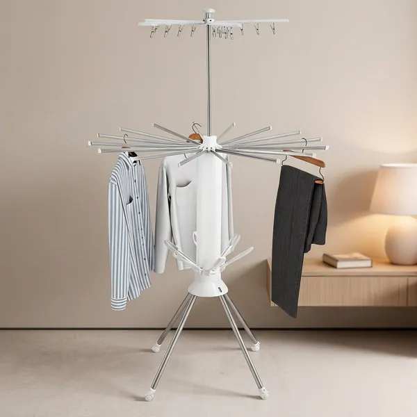 Houzifyy_Octopus_Foldable_Rotating_Clothes_Drying_Rack_|_360_Degree__Multi-Layer_Laundry_Stand_With_Lockable_Wheels_&_Strong_Load_Capacity_|_Space_Saving_Indoor_&_Outdoor_Clothes_Hanger_For_Home_Balcony