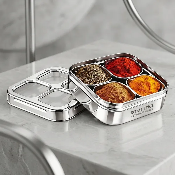 Houzifyy_4_Square_stainless_steel_masala_box_for_kitchen_|_spice_box_with_see-through_lid_|_4_containers_masala_dani_|_dry_fruit_organiser_|__food_grade_rust-free_steel_
