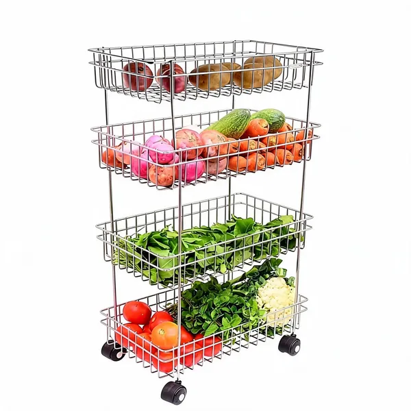 Houzifyy_4_-Tier_Stainless_Steel_Kitchen_Trolley_Rack_Fruit_Vegetable_Storage_Rack