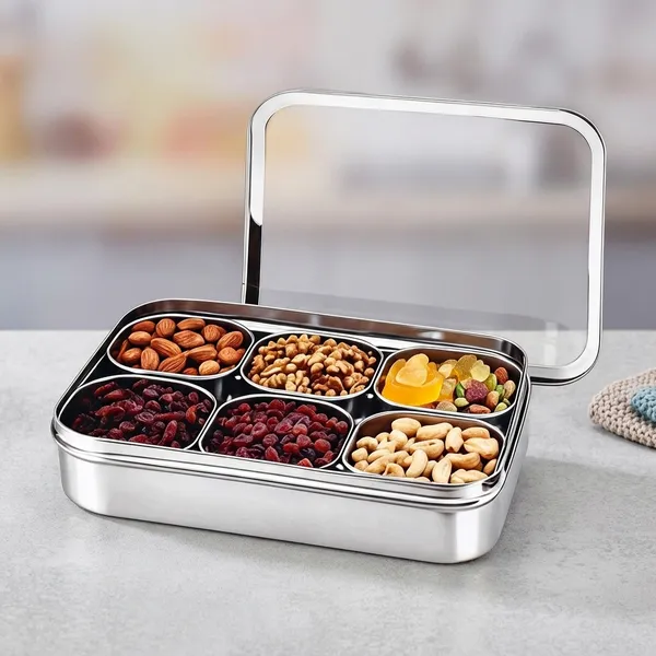 Houzifyy_Stainless_Steel_6_Square_Masala_Dabba_|__spice_box_|__dry_fruit_box_with_plain_lid
