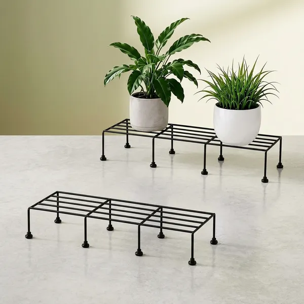 Houzifyy_Pack_Of_2_Premium_Anti-Rust_Iron_Plant_Stand_Set_-_Stylish_Black_Stands_For_Indoor,_Outdoor_And_Balcony_Use_(Pack_Of_2)