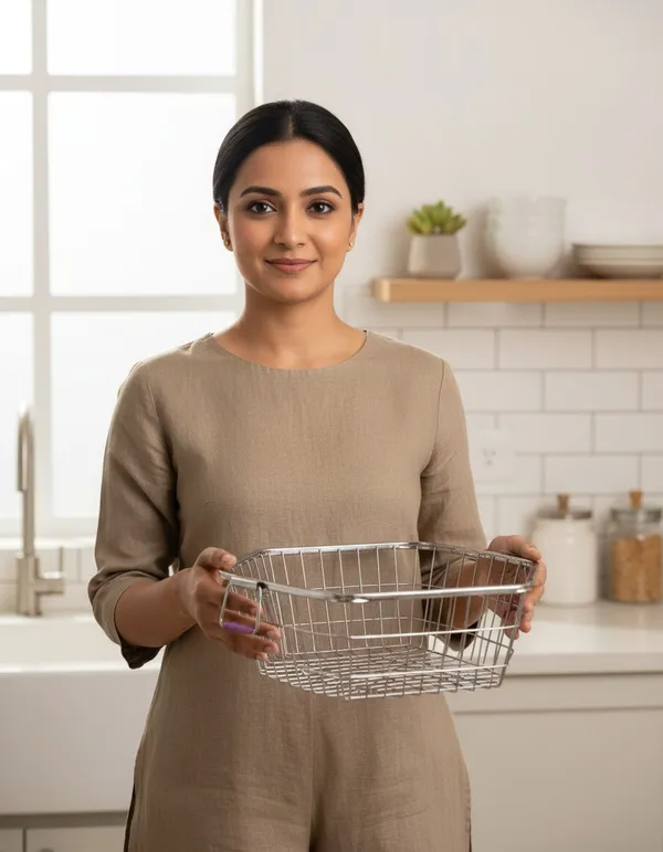 Houzifyy_Stainless_Steel_Wire_Dish_Drainer_Basket_|_Hexagonal_Stainless_Steel_Kitchen_Utensil_Organiser