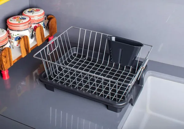 Houzifyy_basket_drainer_&_dish_drainer_basket_for_kitchen/utensil_stand_for_kitchen/_dish_drying_rack_with_drainer/_bartan_stand/_dish_rack_(stainless_steel)