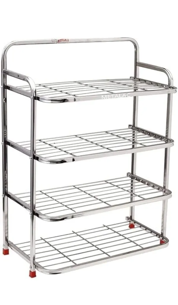 Houzifyy_4-Tier_Stainless_Steel_Organiser_For_Kitchen_|_Wall_Mounted_Shoe_Rack_
