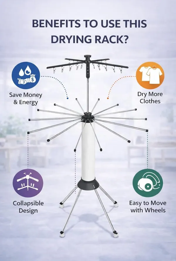 Houzifyy_Octopus_Foldable_Rotating_Clothes_Drying_Rack_|_360_Degree__Multi-Layer_Laundry_Stand_With_Lockable_Wheels_&_Strong_Load_Capacity_|_Space_Saving_Indoor_&_Outdoor_Clothes_Hanger_For_Home_Balcony