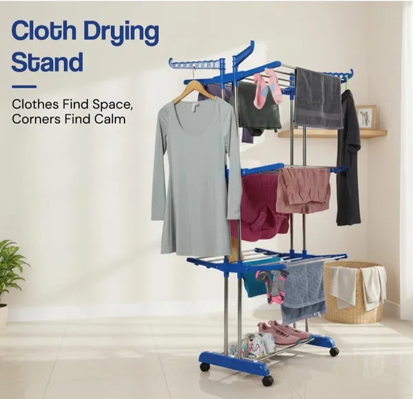 houzifyy_3-Tier_Foldable_Clothes_Drying_Stands_With_Wheels_|_Heavy_Duty_Laundry_Drying_Rack_|_Multiplayer_Garment_Hanger_Stand_For_Indoor_Outdoor_Use_|_Space_Saving_Cloth_Dryer_Rack
