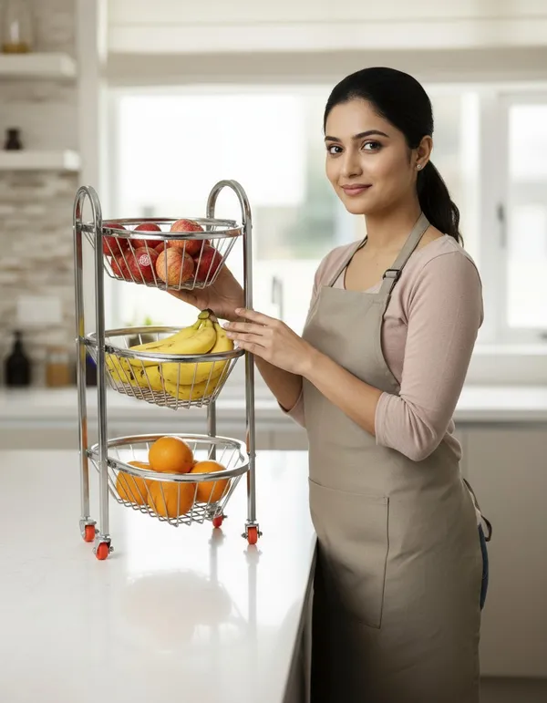 Houzifyy_3-Tier_Stainless_Steel_Fruit_and_Vegetable_Basket_Trolly_With_Wheels_|_Heart_Shaped
