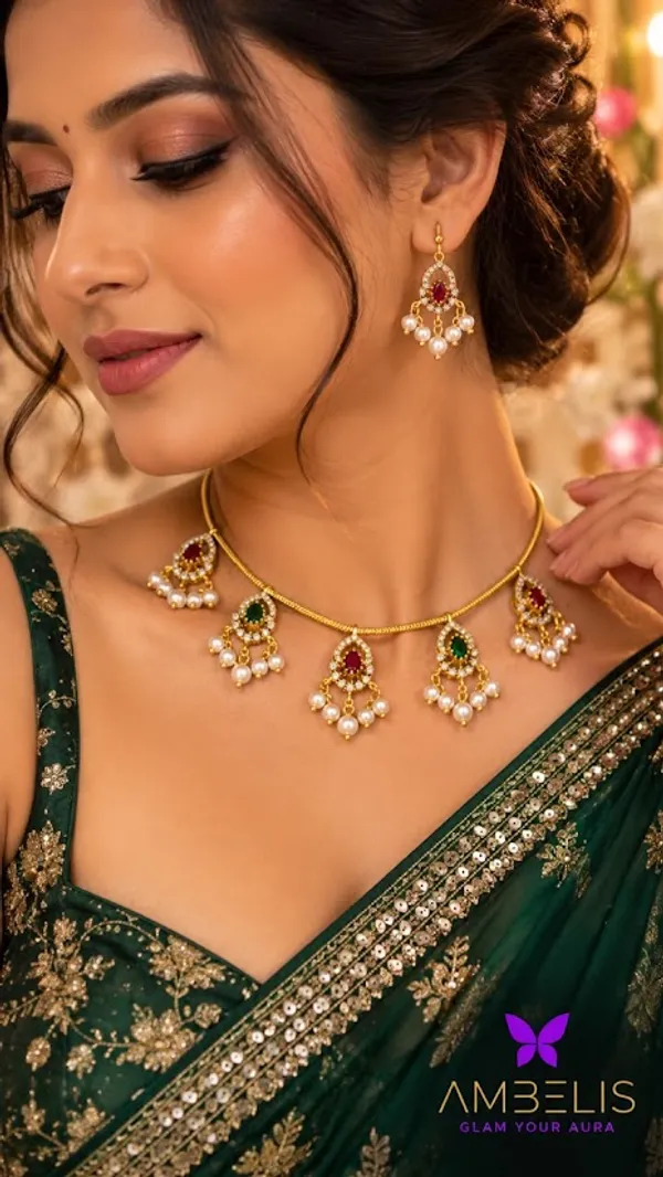 Peshwai_Pearl_Choker_Necklace