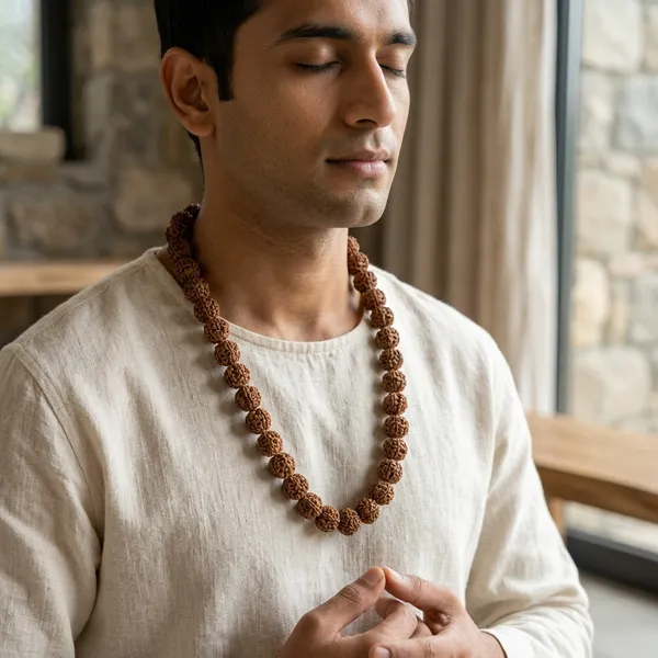 5_Mukhi_Rudraksha_Mala_–_108+1_Beads_(Large_10mm)_|_Java