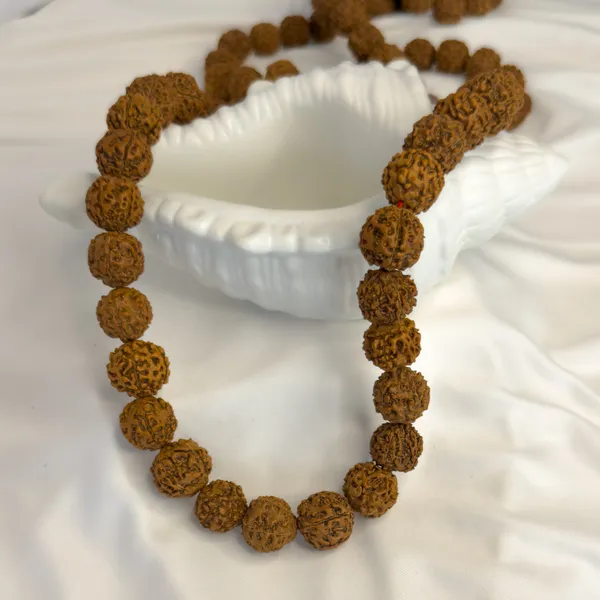 5_Mukhi_Rudraksha_Mala_–_108+1_Beads_(Large_10mm)_|_Java