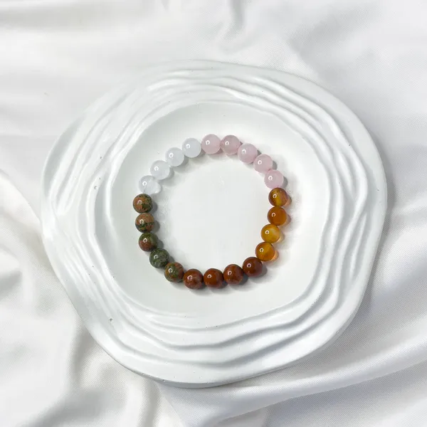 Fertility_Support_Bracelet_–_Moonstone,_Carnelian_&_Rose_Quartz