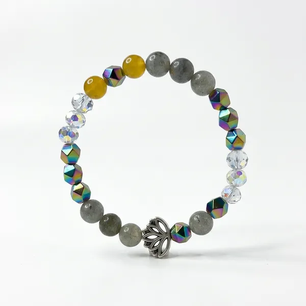 7_Chakra_Lotus_Bracelet_–_Faceted_Crystal_Beads_(6mm)