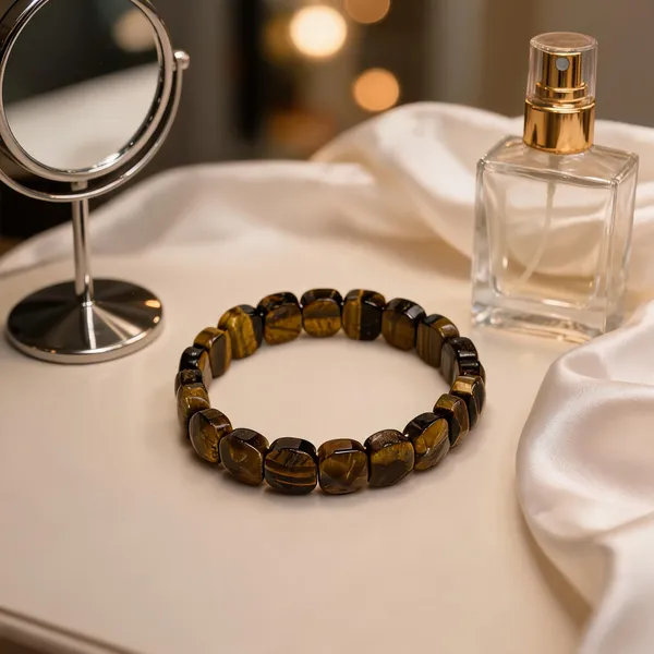 Tiger's_Eye_Bracelet_–_Faceted_Oval_Beads_for_Courage_&_Success