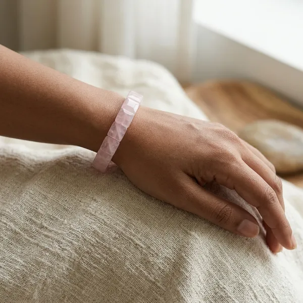 Rose_Quartz_Bracelet_–_Faceted_Square_Beads_(12mm)