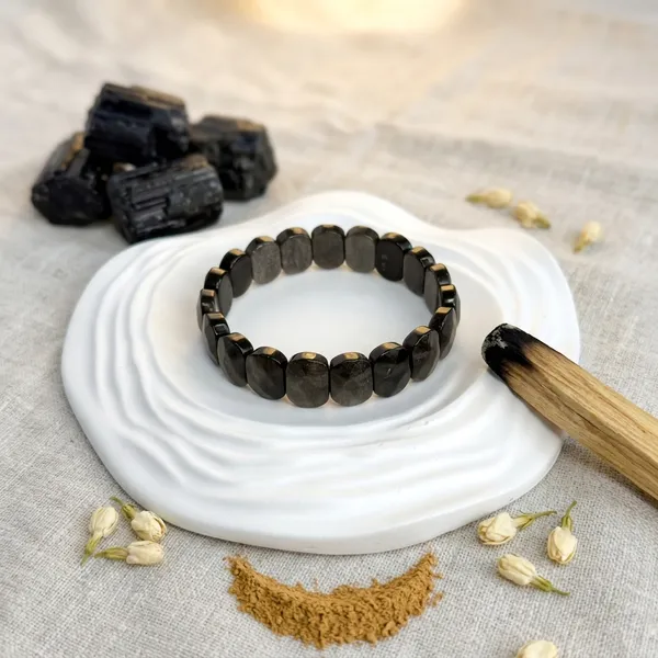 Silver_Obsidian_Bracelet_–_Faceted_Oval_Beads