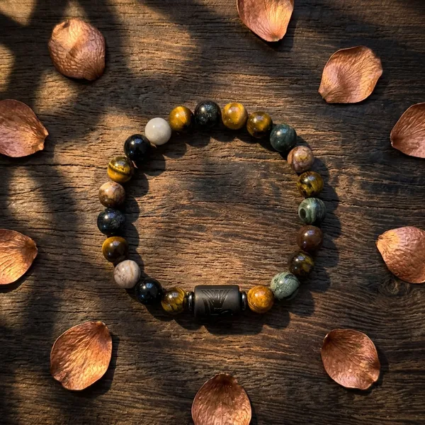 Pisces_Zodiac_Bracelet_–_Black_Obsidian_with_Pisces_Charm