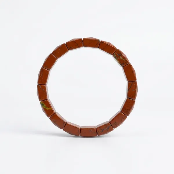 Red_Jasper_Bracelet_–_Faceted_Square_Beads_(12mm)