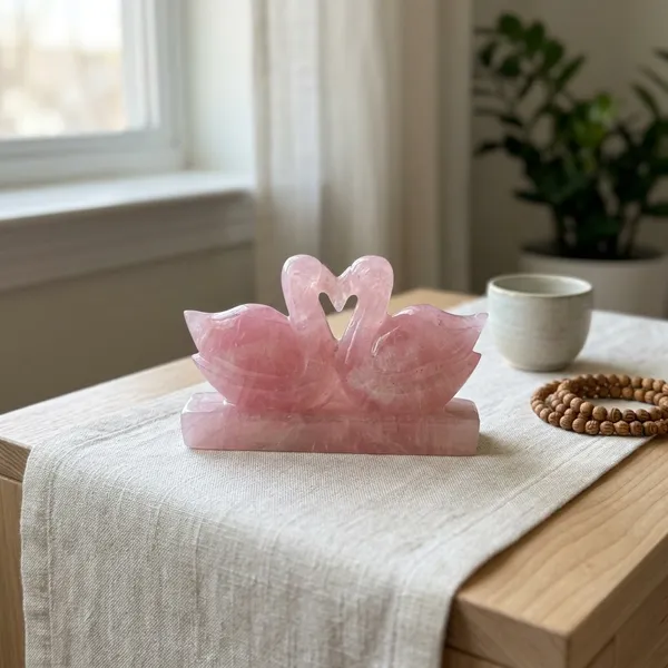 Rose_Quartz_Swan_Figurine_XL_–_Hand_Carved_Pair_Symbol