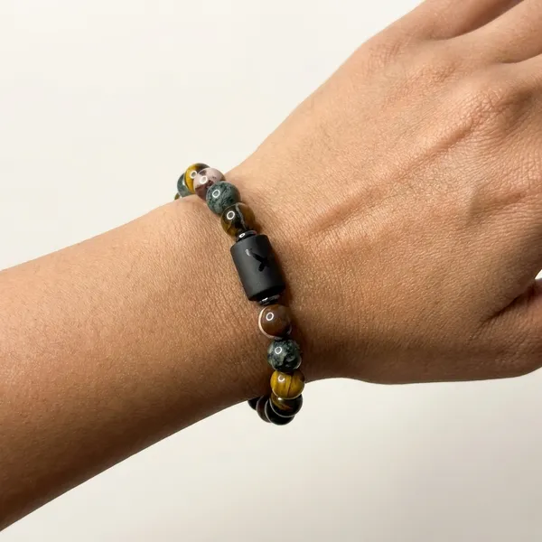 Sagittarius_Zodiac_Bracelet_–_Black_Obsidian_with_Sagittarius_Charm