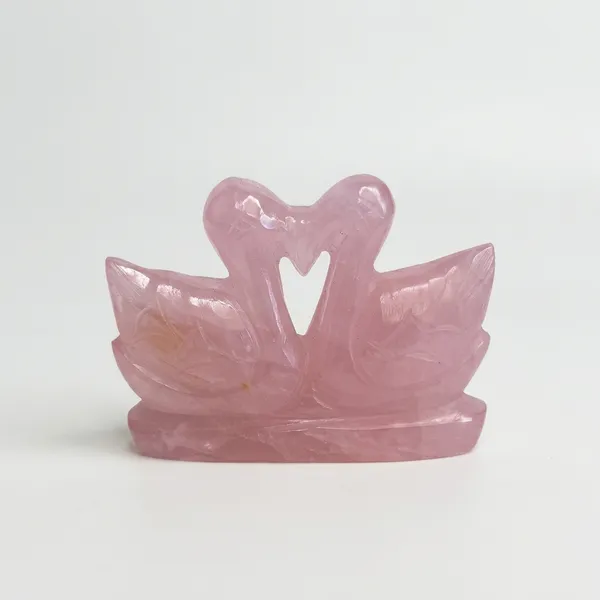 Rose_Quartz_Swan_Figurine_Small_–_Hand_Carved_Pair_Symbol