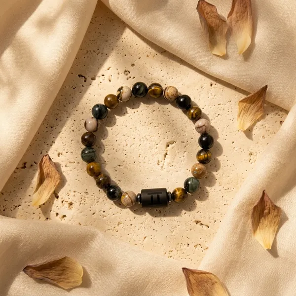 Gemini_Zodiac_Bracelet_–_Black_Obsidian_with_Gemini_Charm