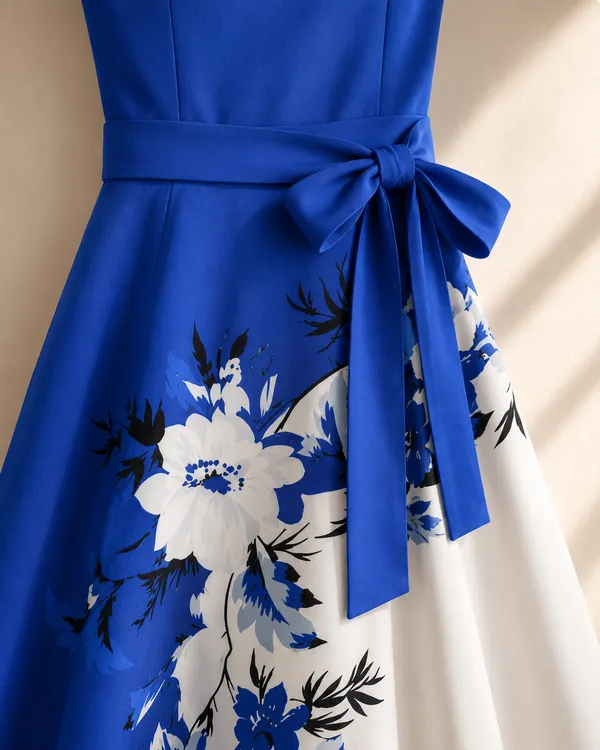 Elara_Elegant_2_Piece_Womens_Royal_Blue_Cardigan_Jacket_Floral_Suspender_Dress_Set