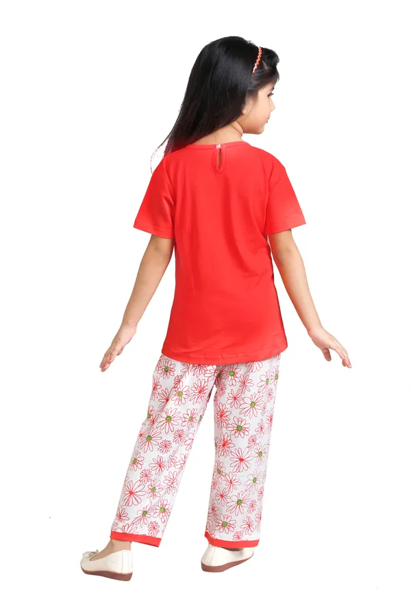 Red_Cotton_Relaxed_Summer_Print_Pyjama_Set_For_Girls