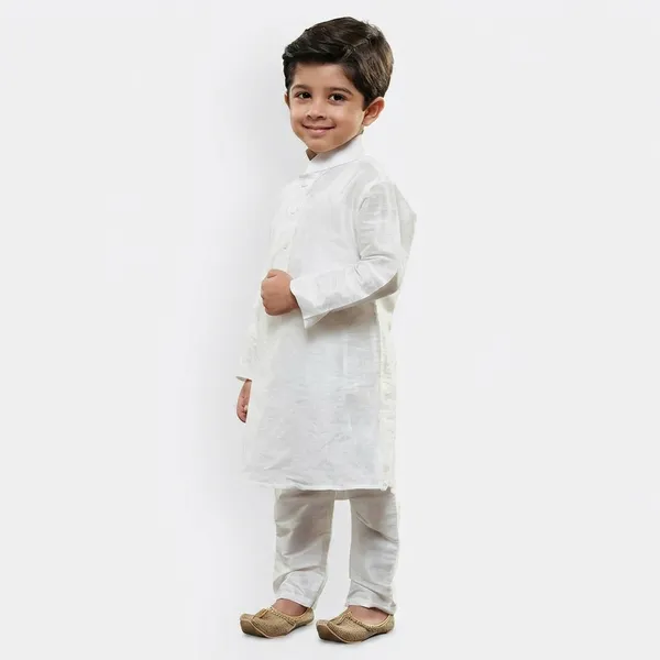 White_Cotton_Straight_Kurta_Pyjama_Set_For_Boys