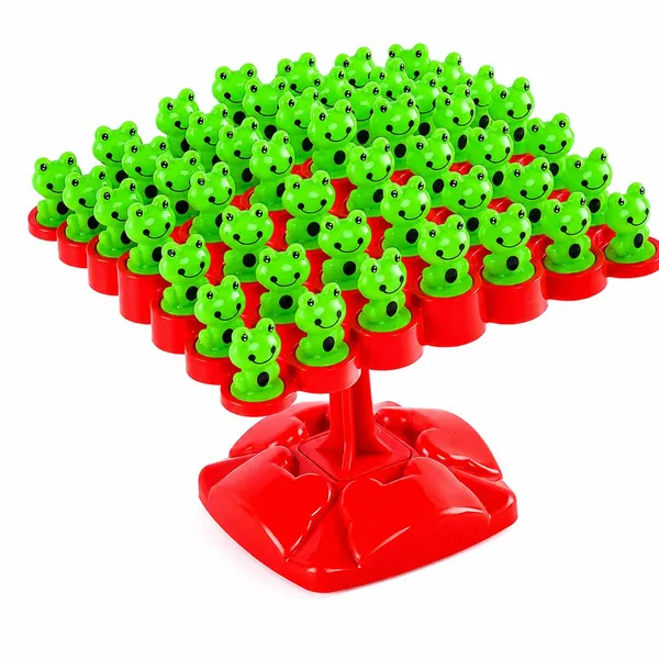 GC_Frog_Balance_Tree_Board_Game_for_Kids_–_Educational_Montessori_STEM_Stacking_&_Balancing_Puzzle_Toy,_Concentration_&_Fine_Motor_Skill_Building_Interactive_Family_Game_for_Boys_&_Girls_Ages_3+