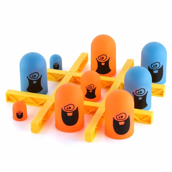 GC_Gobble_3D_Tic_Tac_Toe_Board_Game_for_Kids_&_Family_|_Strategy_Thinking_Game_|_2_Players_|_Age_5+