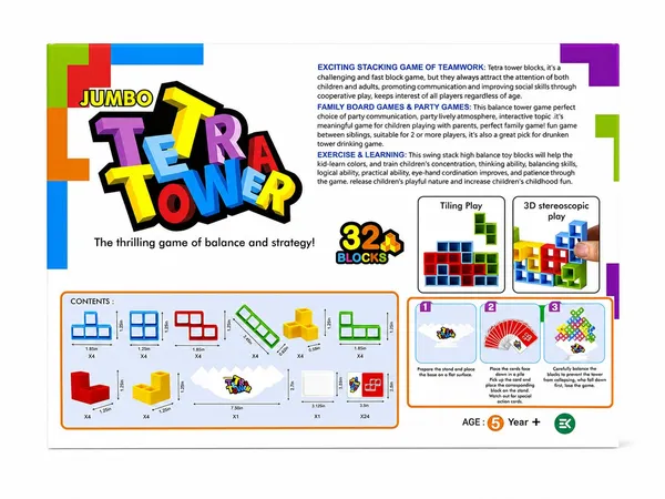 GC_Jumbo_Tetra_Tower_Balance_Stacking_Game_|_32_Colorful_Blocks_&_22_Action_Cards_|_Family_Party_Strategy_Game_|_Educational_Toy_for_Kids_&_Adults_|_Age_5+
