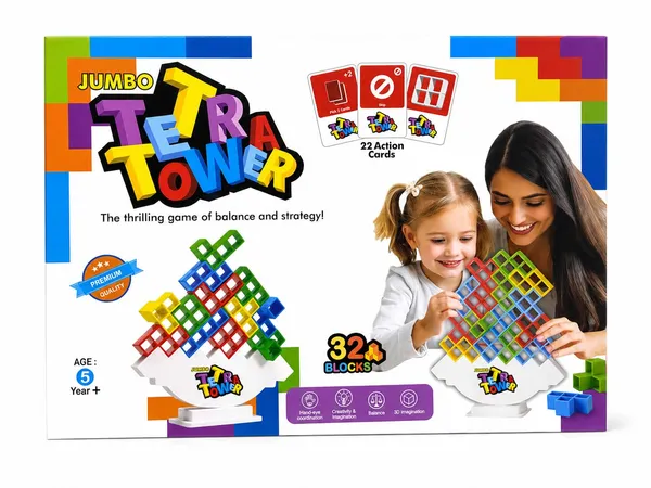 GC_Jumbo_Tetra_Tower_Balance_Stacking_Game_|_32_Colorful_Blocks_&_22_Action_Cards_|_Family_Party_Strategy_Game_|_Educational_Toy_for_Kids_&_Adults_|_Age_5+
