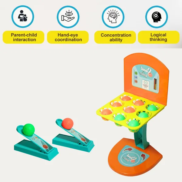GC_Shoot-A-Basket_Indoor_Basketball_Game_|_Tabletop_Mini_Basketball_Shooting_Game_|_2_Player_Family_Fun_Game_|_Includes_2_Shooters,_10_Balls_&_Basket_Set_|_Educational_Toy_for_Kids_3+_Years