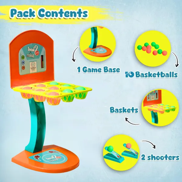 GC_Shoot-A-Basket_Indoor_Basketball_Game_|_Tabletop_Mini_Basketball_Shooting_Game_|_2_Player_Family_Fun_Game_|_Includes_2_Shooters,_10_Balls_&_Basket_Set_|_Educational_Toy_for_Kids_3+_Years