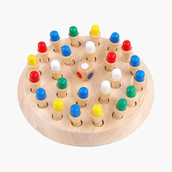 Wooden_Memory_Chess_Game,_Eco-Friendly_Natural_Wood_Construction,_Round_Board,_Color_Matching_Pegs,_Strategic_Thinking_Toy_for_Kids_3+