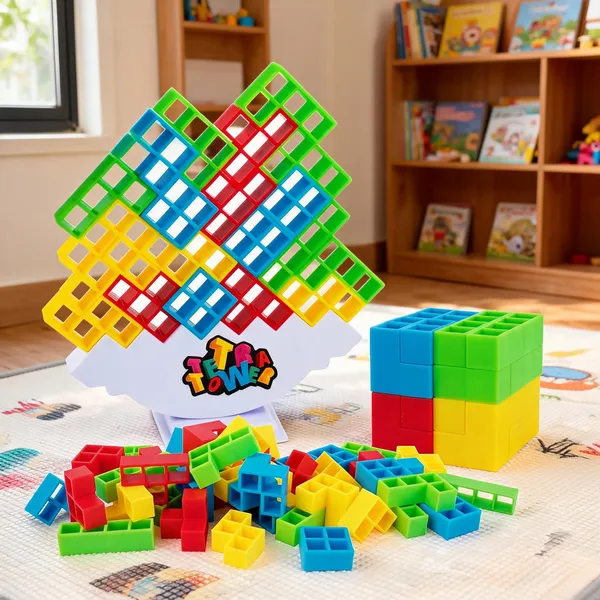 Multicolor_Tetra_Tower_Balance_Stacking_Blocks_Game_32_Pieces