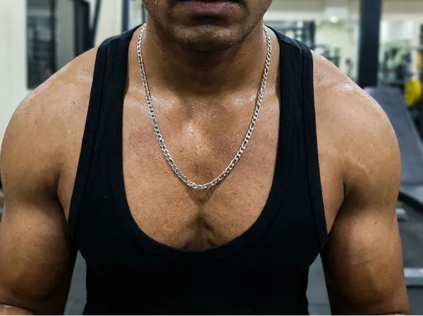 Cuban_Silver_Gym_Chain