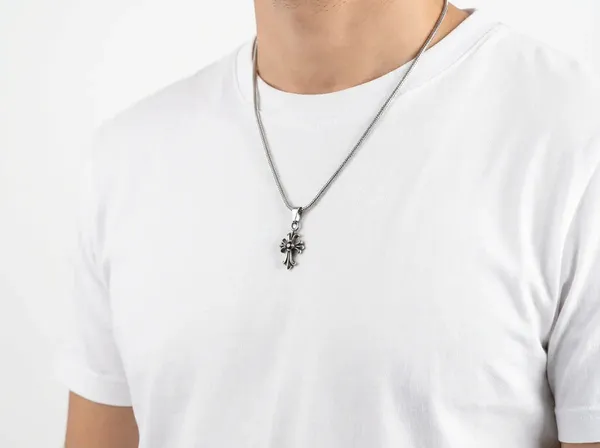 Black_Stone_Spiked_Cross_Pendant