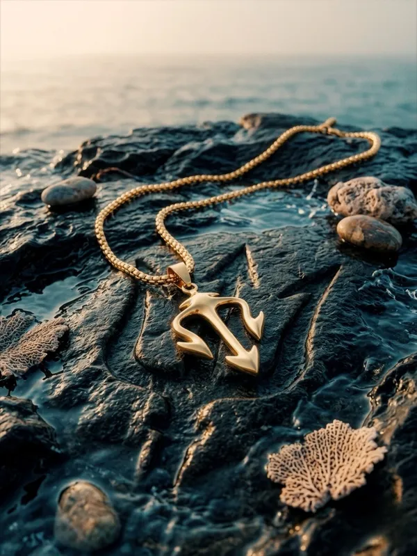 Valor_Trident_Pendant_Golden