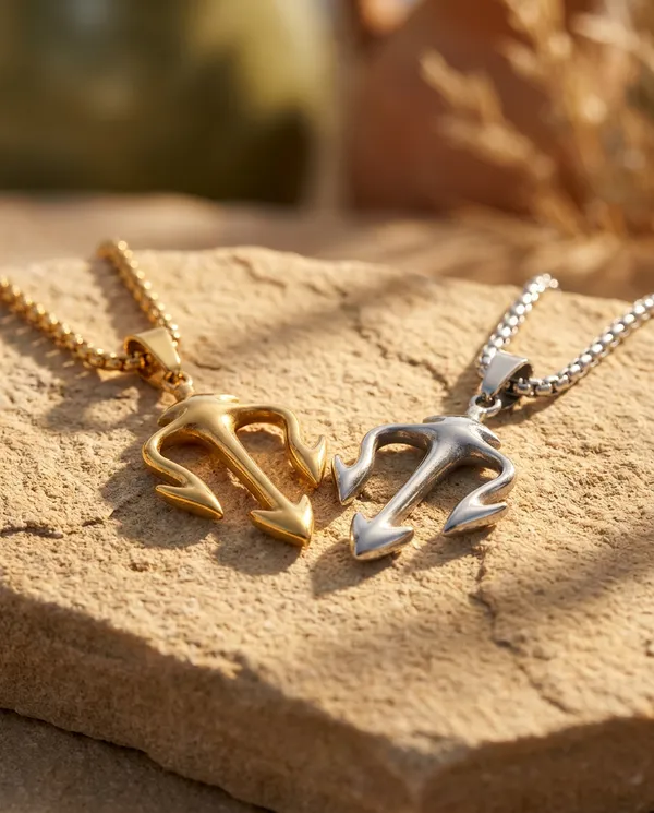 Valor_Trident_Pendant_Golden